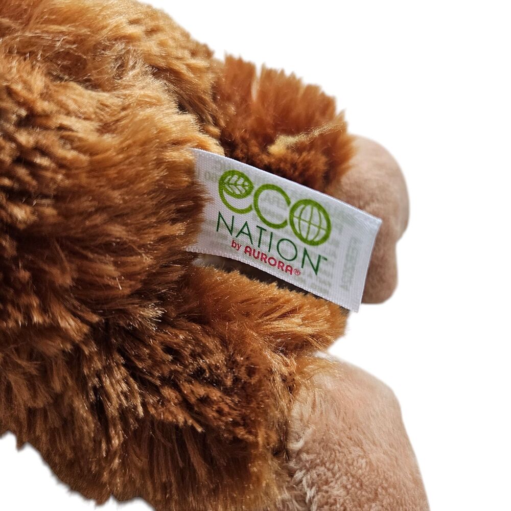 Aurora Mini Flopsie 8" Oscar Orangutan Stuffed Animal Monkey NEW - Picture 4 of 7